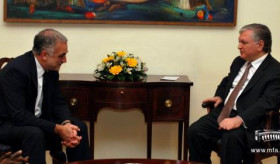 Foreign Minister of Armenia receives Luis Moreno-Ocampo, the Prosecutor of the International Criminal Court