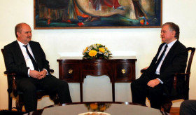 Foreign Minister of Armenia receives the Special Envoy of the Prime Minister of Turkey