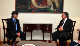 The Foreign Minister of Armenia receives the Special Representative of the UN Secretary General on the Human Rights of Internally Displaced Persons