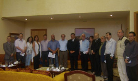 Ambassador Kocharian meets with the chefs of Armenian media in Lebanon