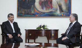 Minister Nalbandian received Iranian Energy Minister