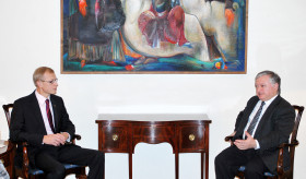 Minister Nalbandian received deputy speaker of Lithuanian Senate