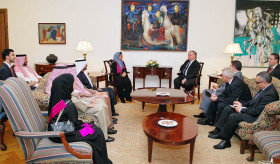 Minister Nalbandian received UAE foreign trade minister