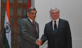 The meeting of the Ministers of Foreign Affairs of Armenia and India took place
