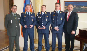 Awarding ceremony in the Embassy of Armenia in Germany