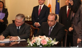 Minister Nalbandian meets with Cypriot and Greek counterparts