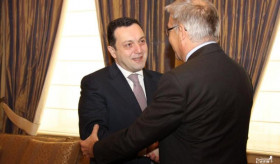 Ambassador Adonts meets the President of the Luxembourg Chamber of Deputies