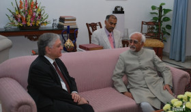 The Visit of the Minister of Foreign Affairs of the Republic of Armenia Edward Nalbandian to India started