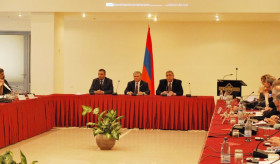 Minister Nalbandian at the Crime of Genocide Conference