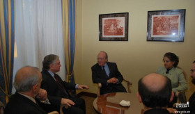 The Armenian Foreign Affairs Minister delivered a speech in the well-known political centre Club de Madrid
