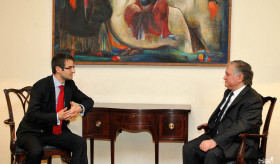 The Armenian Foreign Minister Edward Nalbandian received Tomasz Poręba,  the European Parliament’s standing reporter on issues of Armenia