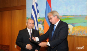 Event dedicated to the recognition of the Armenian Genocide in Uruguay