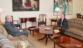Armenian Foreign Minister Edward Nalbandian received OSCE Parliamentary Assembly President's Special Representative Goran Lennmarker