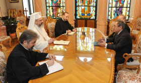 Ambassador of Armenia to Romania was received by His Beatitude Daniel, Patriarch of the Romanian Orthodox Church