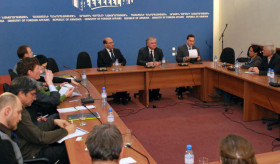 Minister Nalbandian meeting with european journalists