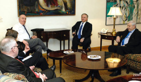 Minister Edward Nalbandian received Minsk Group Co-chairs