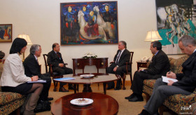 The Armenian Foreign Minister Edward Nalbandian met with the Secretary-General of the United Nations Conference on Trade and Development 