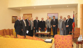 Meeting at the Embassy of Armenia in Lebanon