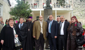 In Georgia held the celebration dedicated memory Ghazaros Aghayan