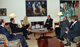 Minister Nalbandian received Swedish MPs