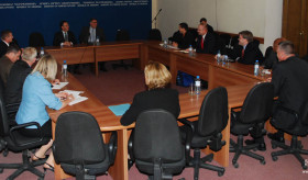 Deputy Minister Kirakossian received USA WAR College students