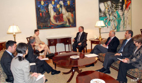 Minister Nalbandian received German MFA special enenvvoy