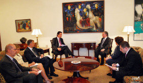 Minister Nalbandian met with Gunnar Wiegand