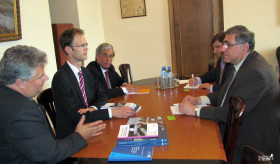 Deputy Minister Kirakossian received GS DCAF representatives