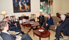 Minister Nalbandian received MG co-chairs