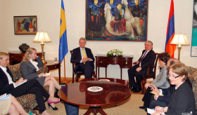 Minister Nalbandian meets with Swedish Foreign Minister