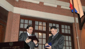  Dr. Mohammad Rifaat Al Imam was awarded with MFA medal