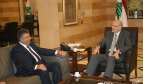 Ambassador Kocharian meets with the Prime Minister of Lebanon