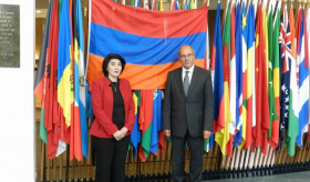 Ambassador Aghajanian presented her credentials to the OPCW Director-General