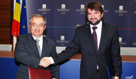 Signing of agreement between Armenian and Romanian governments