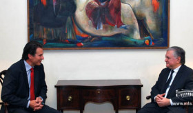 Minister Nalbandian received Gunar Vigand