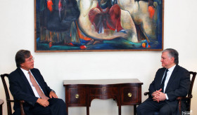 Minister Nalbandian received Libor Roucek