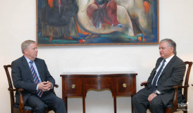 Minister Nalbandian received the President of the European Movement