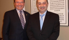 Ambassador Yeganian met with the President of the Armenia-Canada Parliamentary Friendship Group 