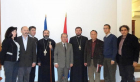 Meeting with the Mayors of Romania at the Armenian Embassy