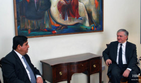 Minister Nalbandian received Indian MFA East Secretary