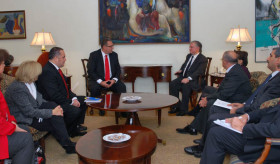 Minister Nalbandian received Head of the EP delegation
