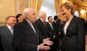 Ambassador Aznavour's meetings in Berne