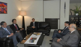 Reception in the Armenian Embassy in Japan