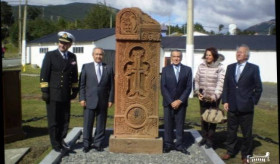 Opening of Armenia Square in Chile