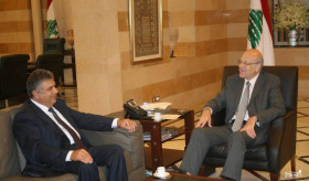 Ambassador Kocharian's meeting with PM of Lebanon