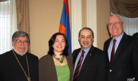 Reception in the Embassy of Armenia in Canada