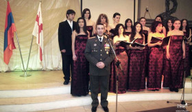 Reception on 20th Anniversary of RA Military Forces in Tbilisi