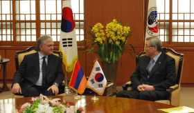 Minister Nalbandian visited Korea