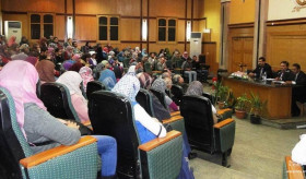 Ambassador Melkonian's lecture at the Cairo University