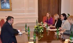 Ambassador Seiranian's meeting with the Speaker of the Chamber of Deputies of the Czech Parliament 